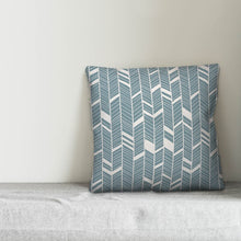 Load image into Gallery viewer, 18&quot; x 18&quot; Blue Burbury Throw Pillow (Set of 2) 6365RR-GL
