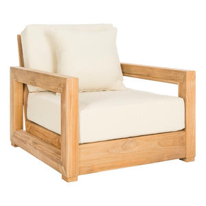 Teak Patio Chair with Cushions #9131