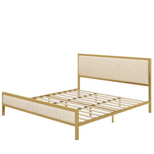 Load image into Gallery viewer, King Burglind Upholstered Bed
