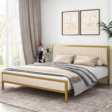 Load image into Gallery viewer, King Burglind Upholstered Bed
