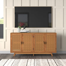 Load image into Gallery viewer, Walnut Burkburnett TV Stand for TVs up to 65&quot;
