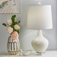 Load image into Gallery viewer, Burkhardt Flass Teardrop 28&quot; table lamp

