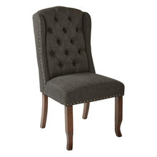 Load image into Gallery viewer, 20.5&quot;H Burlingame Tufted Wing Back Parsons Chair
