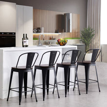 Load image into Gallery viewer, Burney Counter Stool (24” Seat Height) (Set of 4)
