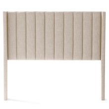 Load image into Gallery viewer, Buron Wingback Headboard Queen Oatmeal 3411RR
