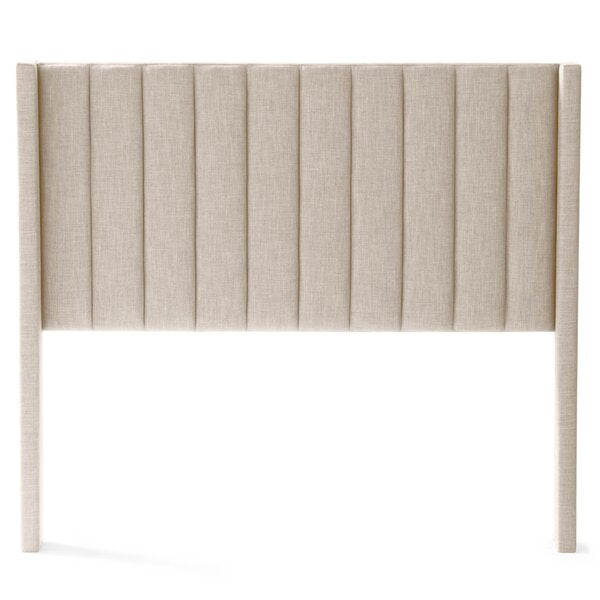 Buron Wingback Headboard Queen Oatmeal 3411RR