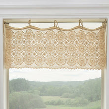 Load image into Gallery viewer, Burrill Geometric Cotton Tailored 16'' Window Valance
