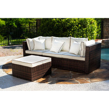 Load image into Gallery viewer, Burruss Outdoor Reversible Patio Sectional with Cushions
