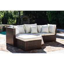 Load image into Gallery viewer, Burruss Outdoor ARMLESS CHAIR &amp; OTTOMAN with Cushions *ONLY*
