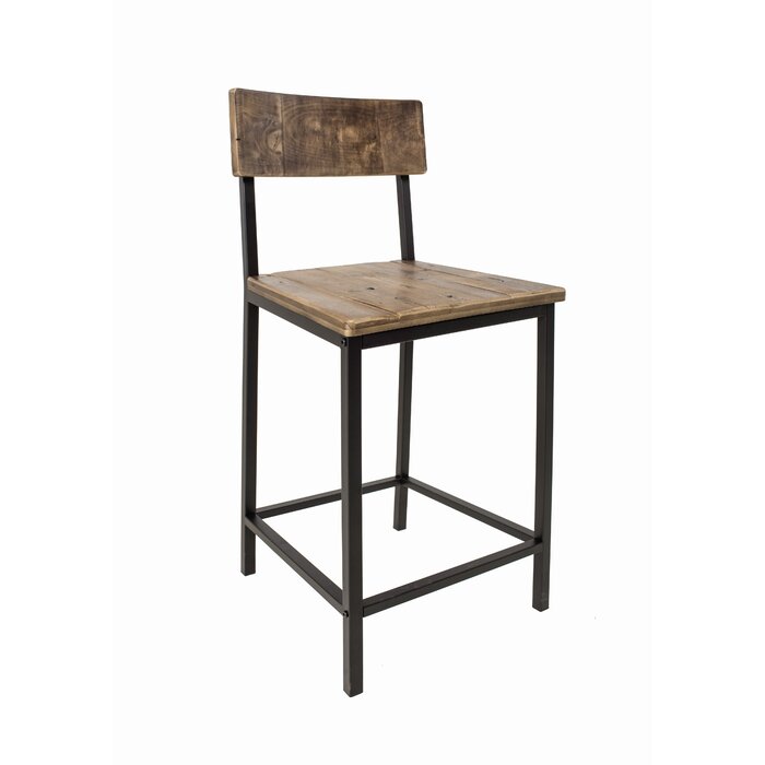 Burton Solid Wood Counter Stool (set of 4) (LW162)