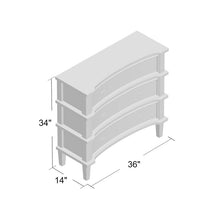Load image into Gallery viewer, Busch Solid Wood 3 - Drawer Accent Chest MRM2693

