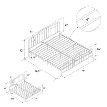 Load image into Gallery viewer, Bushwick Platform Bed king
