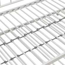 Load image into Gallery viewer, White Bushwick Twin Metal Daybed with Trundle
