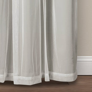 Busselton Solid Blackout Thermal Grommet Curtain Panels  (Set of Two Panels in One Box) #9768