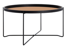 Load image into Gallery viewer, Ruby Copper Glass Coffee Table #945HW

