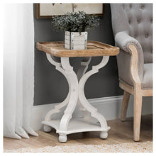 Load image into Gallery viewer, Rustic Farmhouse Tray Top End Table
