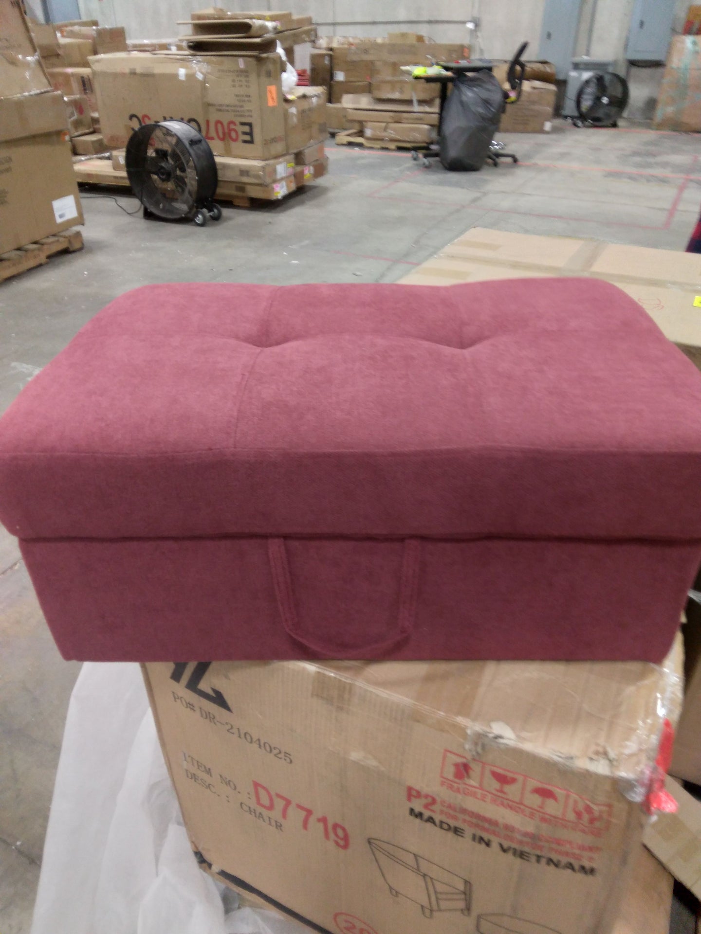 Foronda Upholstered Storage Ottoman
