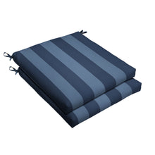 Load image into Gallery viewer, 20&quot; x 20&quot; x 2.5&quot; Noble Grey Preview Capri Outdoor Indoor Chair Cushion Set of Two
