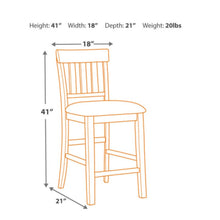 Load image into Gallery viewer, Cab Counter Stool (Set of 2) MRM4038
