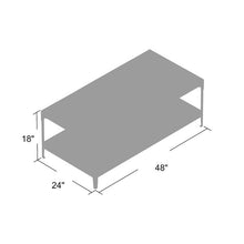 Load image into Gallery viewer, Cainsville Coffee Table with Storage Barnwood 2985RR
