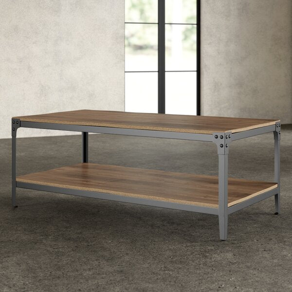 Cainsville Coffee Table with Storage Barnwood 2985RR