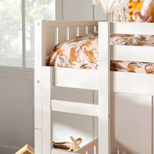 Load image into Gallery viewer, Calhan Twin Over Twin Solid Wood Standard Bunk Bed
