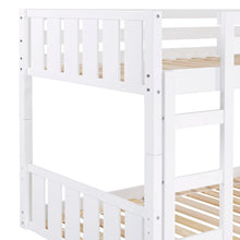 Load image into Gallery viewer, Calhan Twin Over Twin Solid Wood Standard Bunk Bed

