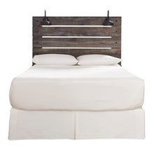 Load image into Gallery viewer, Cali Panel Headboard Queen Brown/Burnt Orange 3234RR
