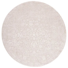 Load image into Gallery viewer, Calidia Oriental Area Rug in Creme/Ivory 5&#39; round
