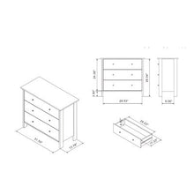 Load image into Gallery viewer, Calio 3 Drawer Accent Chest - 442CE
