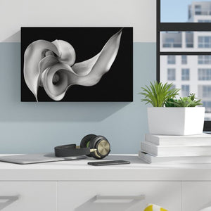 16" H x 24" W x 2" D Calla Lily Print on Canvas