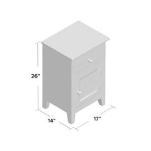 Load image into Gallery viewer, Callimont Solid Wood End Table with Storage
