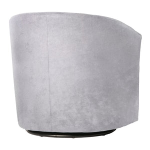 29.75" Calliope Upholstered Swivel Barrel Chair