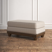 Load image into Gallery viewer, Calvert Upholstered Ottoman
