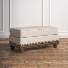 Load image into Gallery viewer, Calvert Upholstered Ottoman
