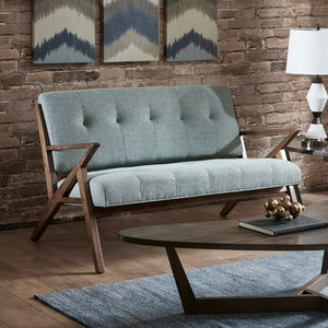 Cambridge 53.75" Square Arm Loveseat 7555