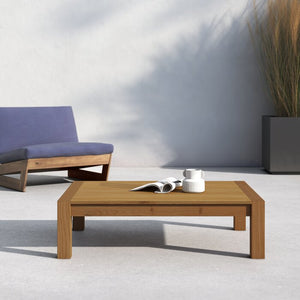 Cambridge Solid Wood Coffee Table, 12'' H X 39.5'' L X 29.5'' D