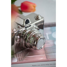 Load image into Gallery viewer, Silver Camera Sculpture
