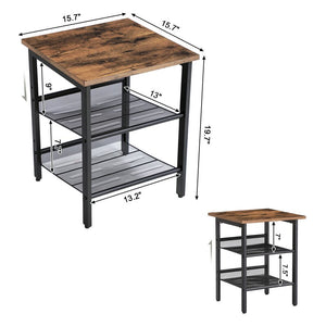Canby 19.7'' Tall End Table Set (Set of 2)