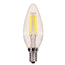 Load image into Gallery viewer, 4 Watt (40 Watt Equivalent), C11 LED, Dimmable Light Bulb, E12/Candelabra Base : (Set of 6) - 429DC
