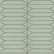 Load image into Gallery viewer, Sage/Green/Metallic Candice Olson Breathless Pavilion 33&#39; L x 20.5&quot; W Wallpaper Roll 230DC
