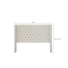 Load image into Gallery viewer, Queen Candice Upholstered Wingback Headboard MRM2395
