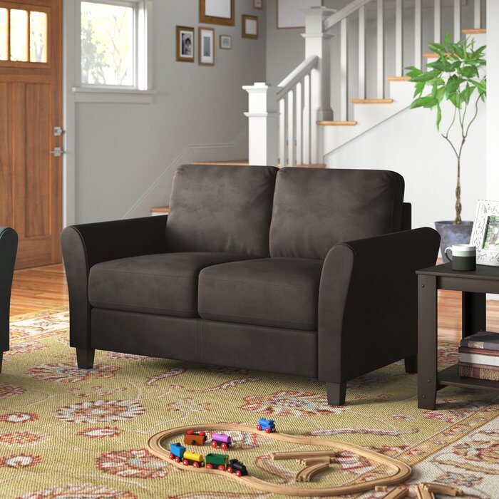 Caniah Round Arm Loveseat