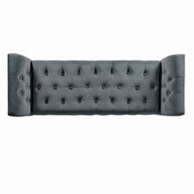 Load image into Gallery viewer, Caplan Upholstered Flip Top Storage Bench
