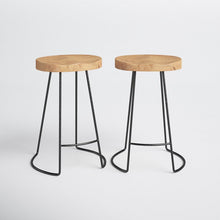 Load image into Gallery viewer, Capra Solid Wood Counter Stool, OG328

