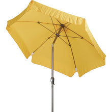 Load image into Gallery viewer, Capresa 7.5&#39; Market Umbrella in Yellow Fabric #9695
