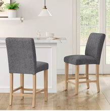 Load image into Gallery viewer, Graham Upholstered Parsons Counter Height Barstool - Threshold 4160RR (2 Boxes)
