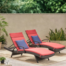 Load image into Gallery viewer, Cara IndoorOutdoor Chaise Lounge Cushion (Set of 2)
