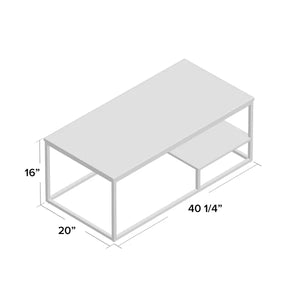 Carbone Frame Coffee Table with Storage