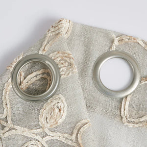 Carcassonne Semi-Sheer Grommet Curtain Panels, 38 x 96 (Set of 2)